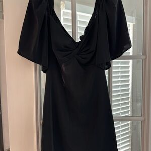 Abercrombie & Fitch Elegant Black Backless Dress